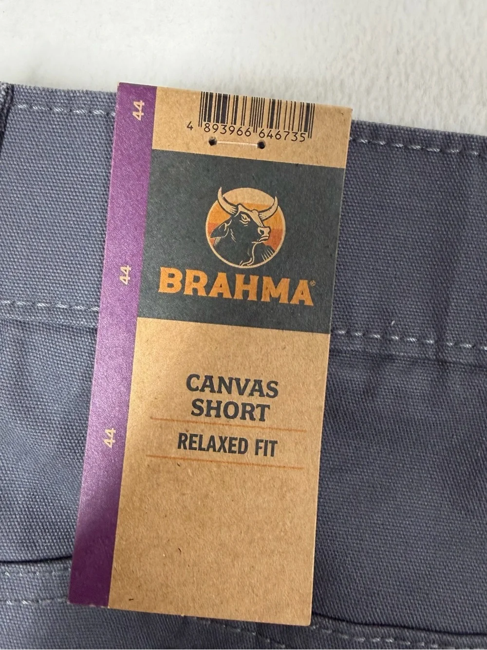 Brahma Men's Charcoal Gray Hybrid Shorts NWT Size 44